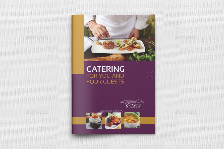 catering brochure bundle template example