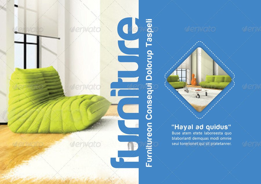 Colorful Furniture Brochure Example