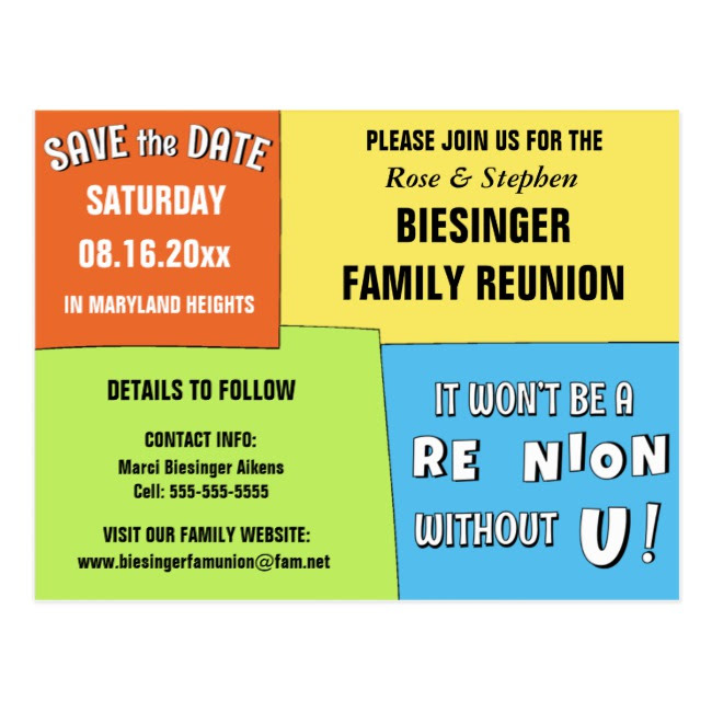 Reunion Save The Date Invitation Examples Format Pdf 17 Examples