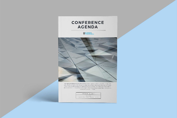 conference agenda brochure