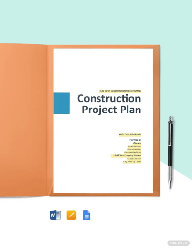 Construction Risk Management Plan Template