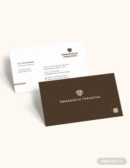 Creative Lawyer Business Card