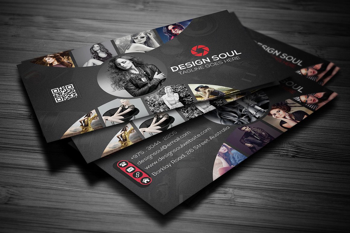 Cool Photography Business Card Designs