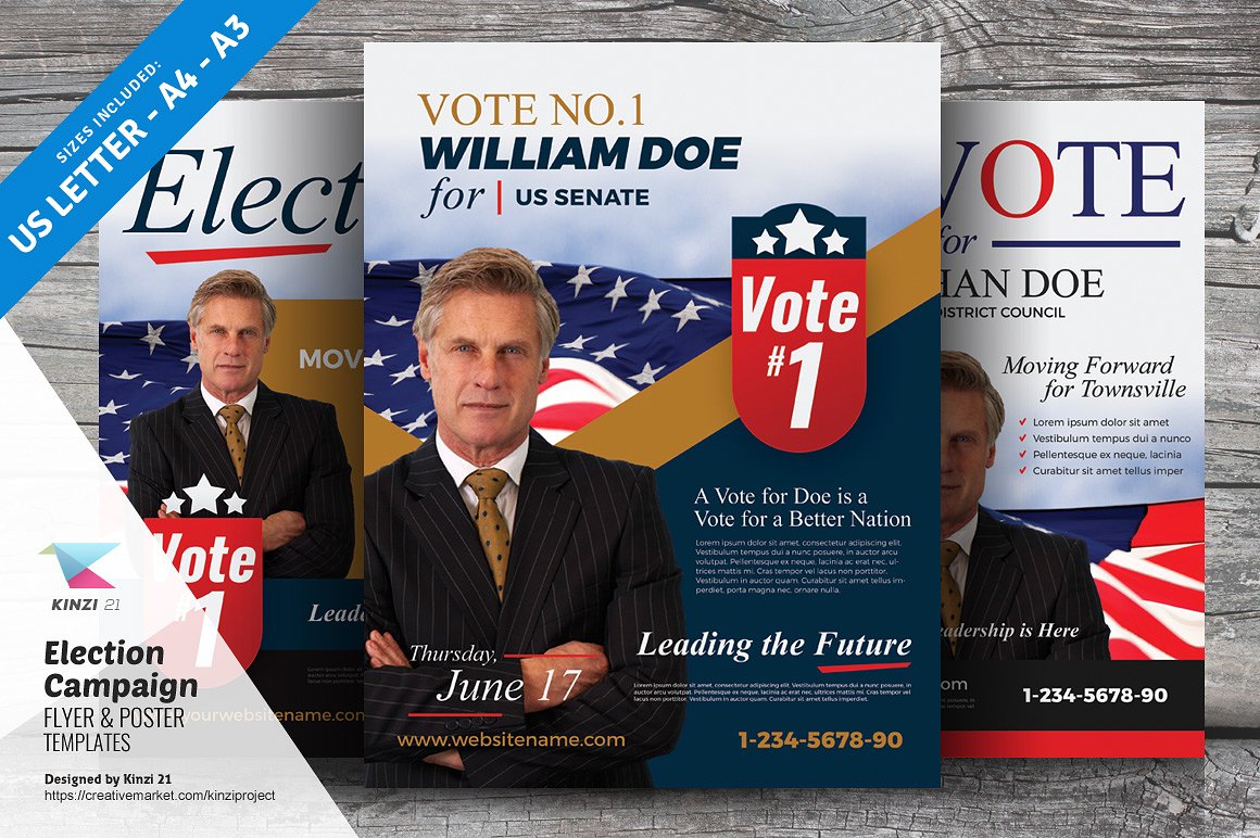 12+ Campaign Poster Designs and Examples - PSD, AI | Examples