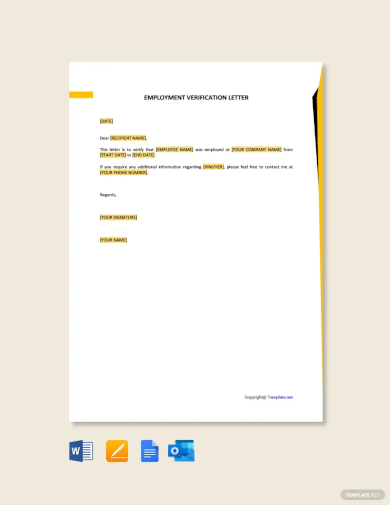 employment verification letter template1