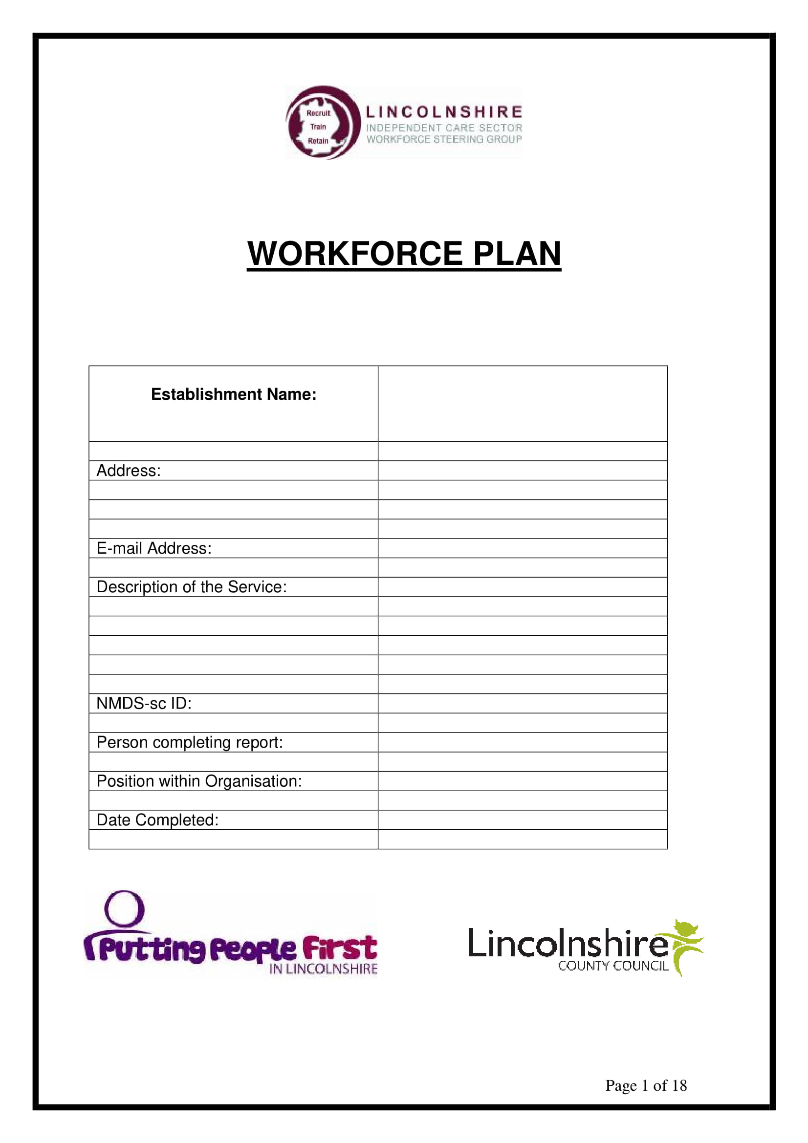 Workforce Planning Examples