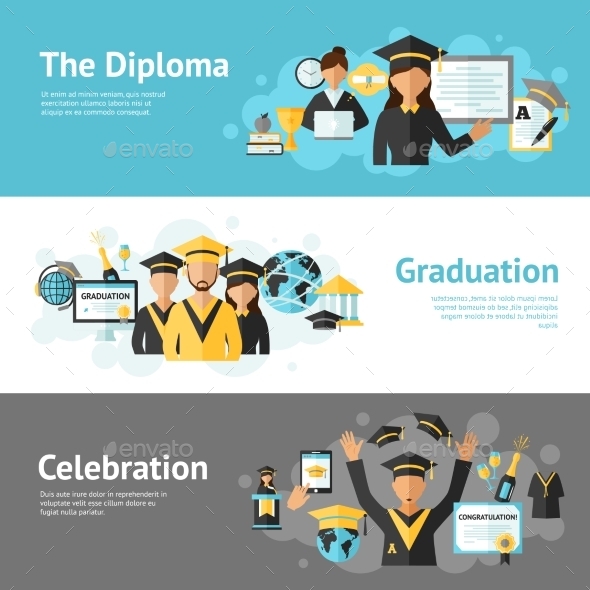 Graduation Banner Set Example