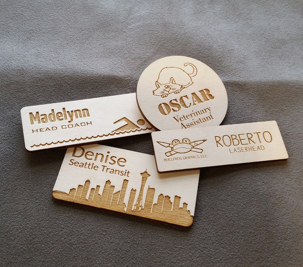 Cool Name Badge Designs