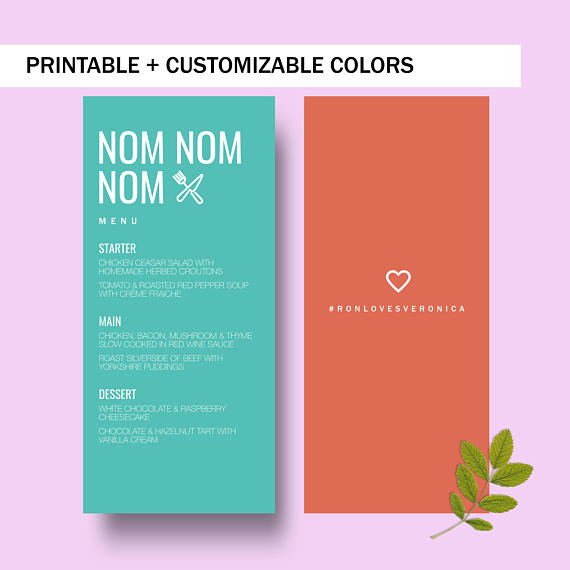 32 Wedding Menu Card Designs Examples Psd Ai Examples