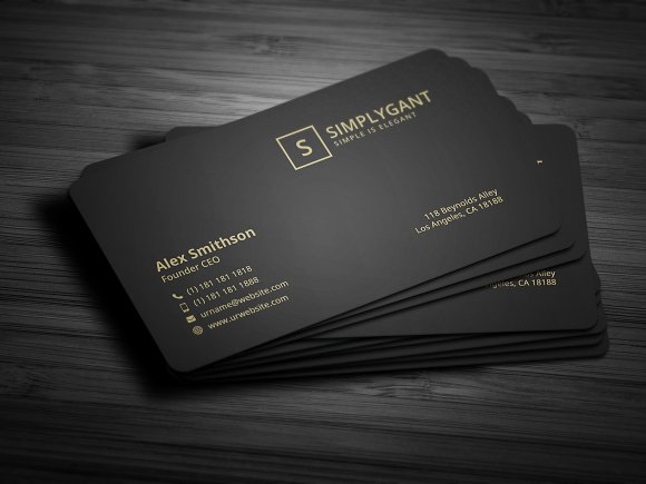 new modern business card example1