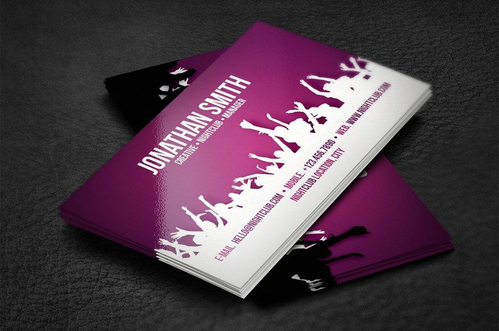 DJ Business Card Examples 23 In Pages PSD MS Word AI 