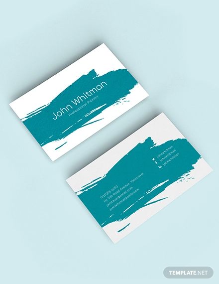 Painter Business Cards : Modern Professional Painting And Decorating Business Card Design For A Company By Sandaruwan Design 19850069 / 20% off with code zazcyberjuly customizable auto body bc business card.