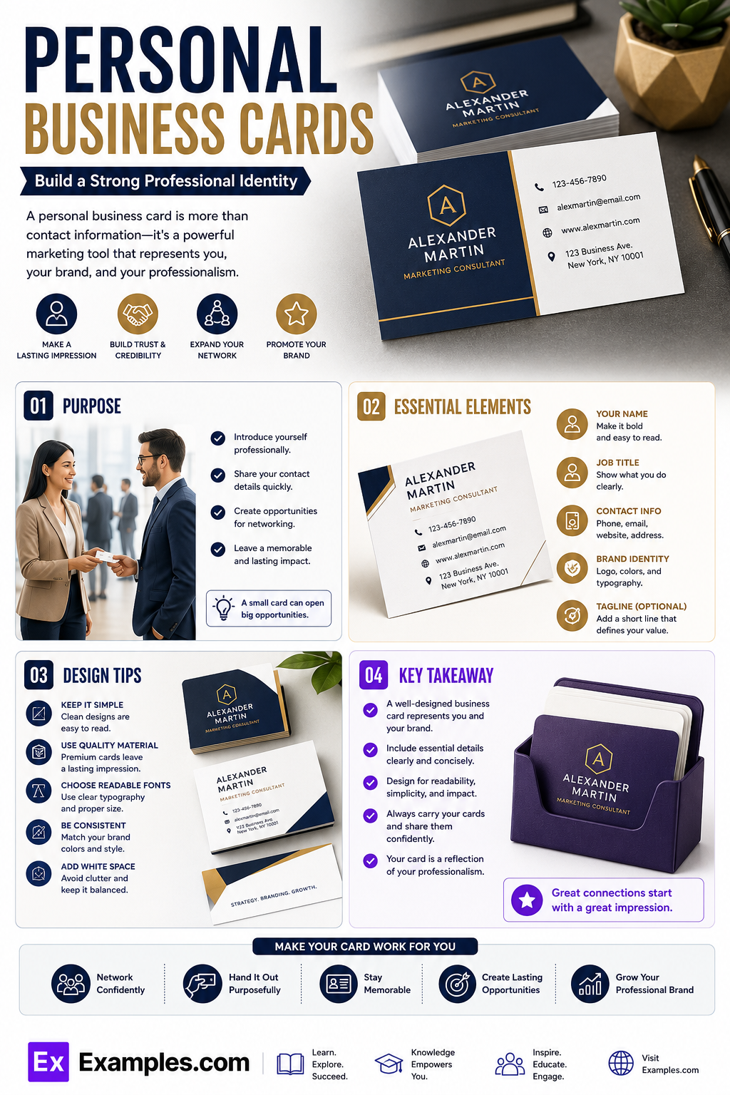 30+ Personal Business Card Examples to Download