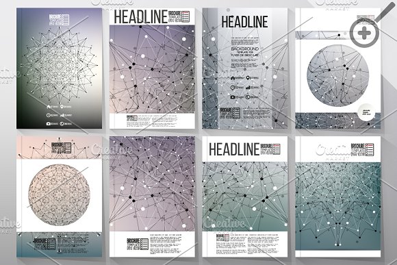 scientific poster background template