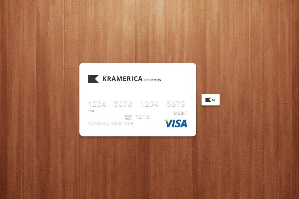 simple credit card template