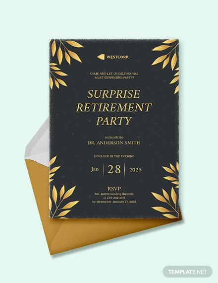 surprise retirement