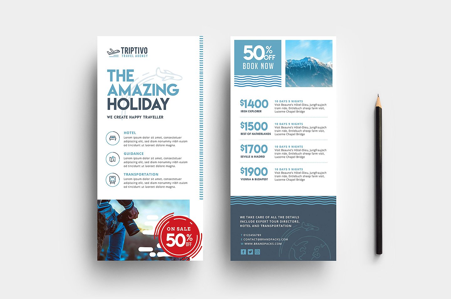 Travel Agency Brochure Example