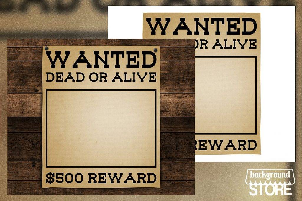 wanted poster background