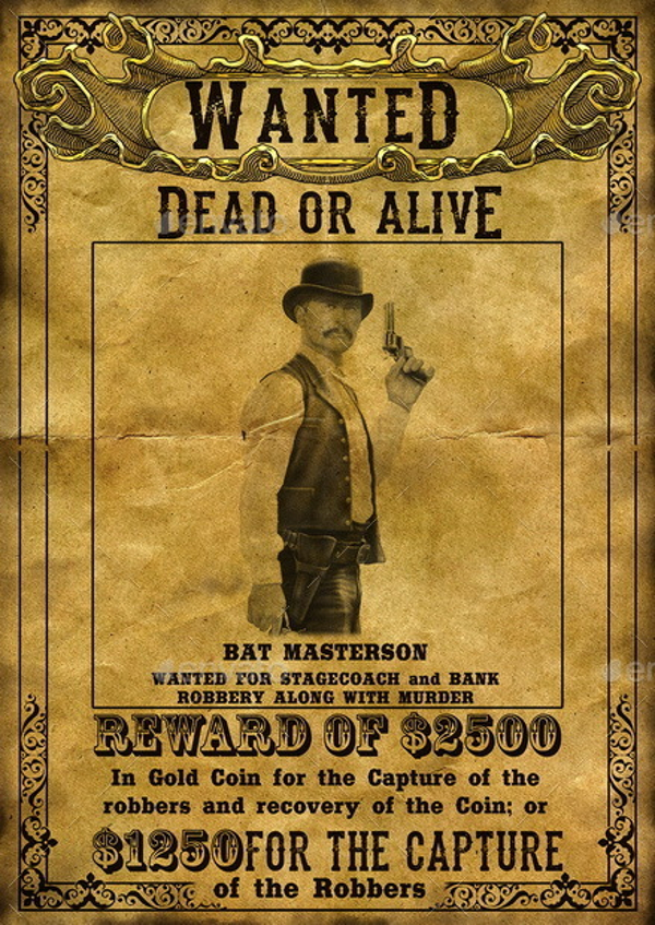 Wanted Poster - 10+ Examples