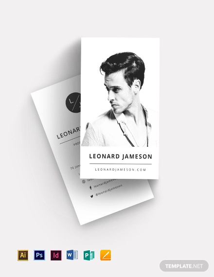 actor business card