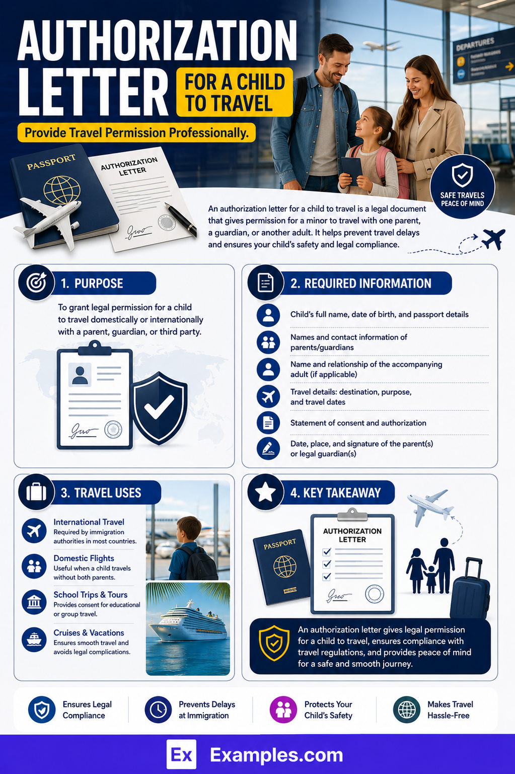 17+ Authorization Letter for a Child to Travel Examples to Download