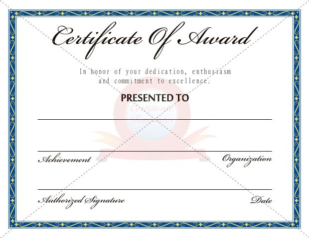company loyalty award certificate example