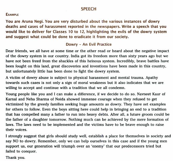 example of debate speech for 3rd speaker