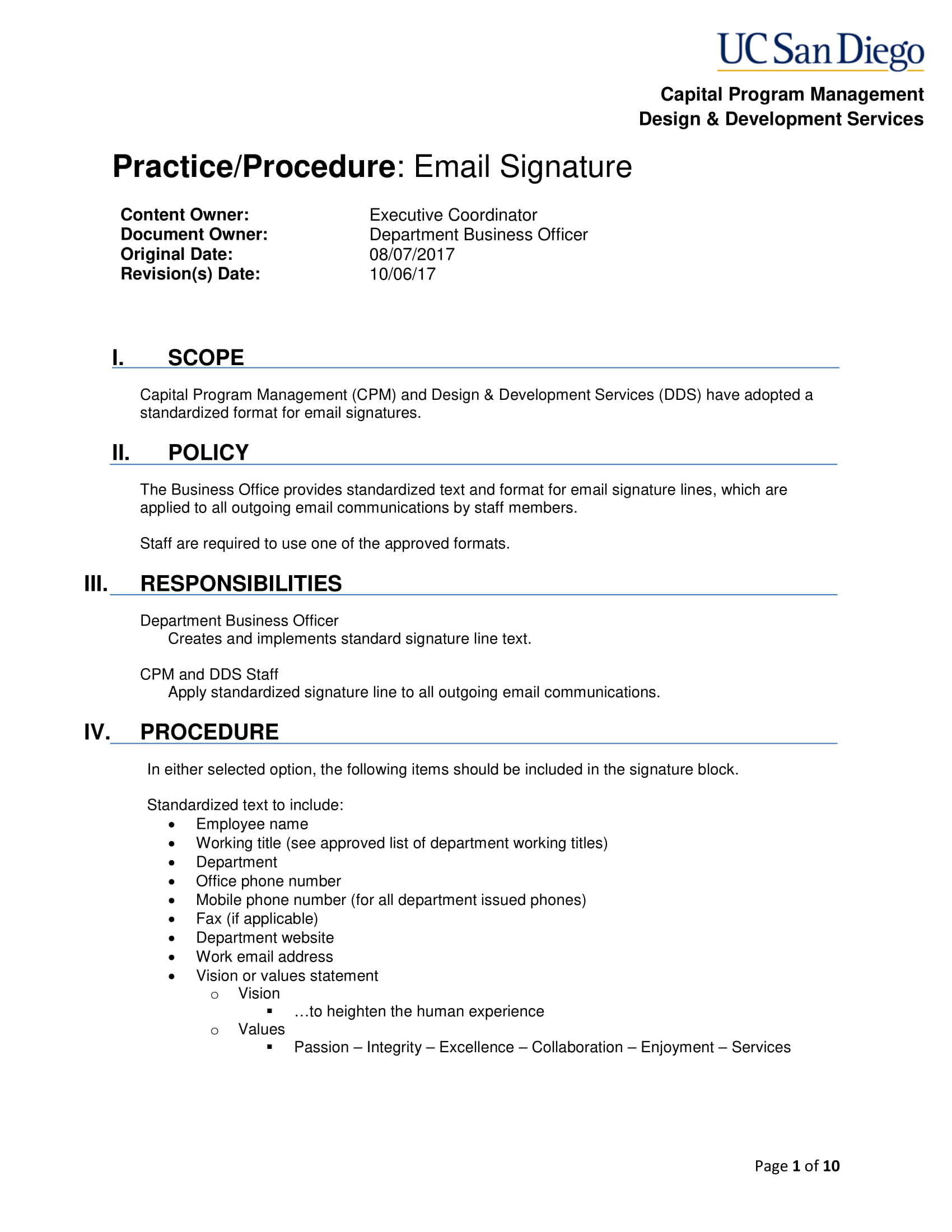 email signature policy and practice example 01