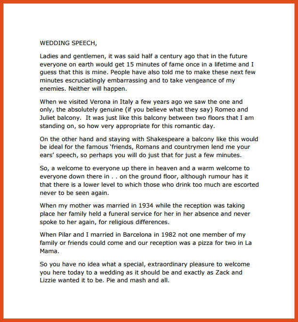 Rehearsal Dinner Speech 7 Examples Format How To Prep PDF