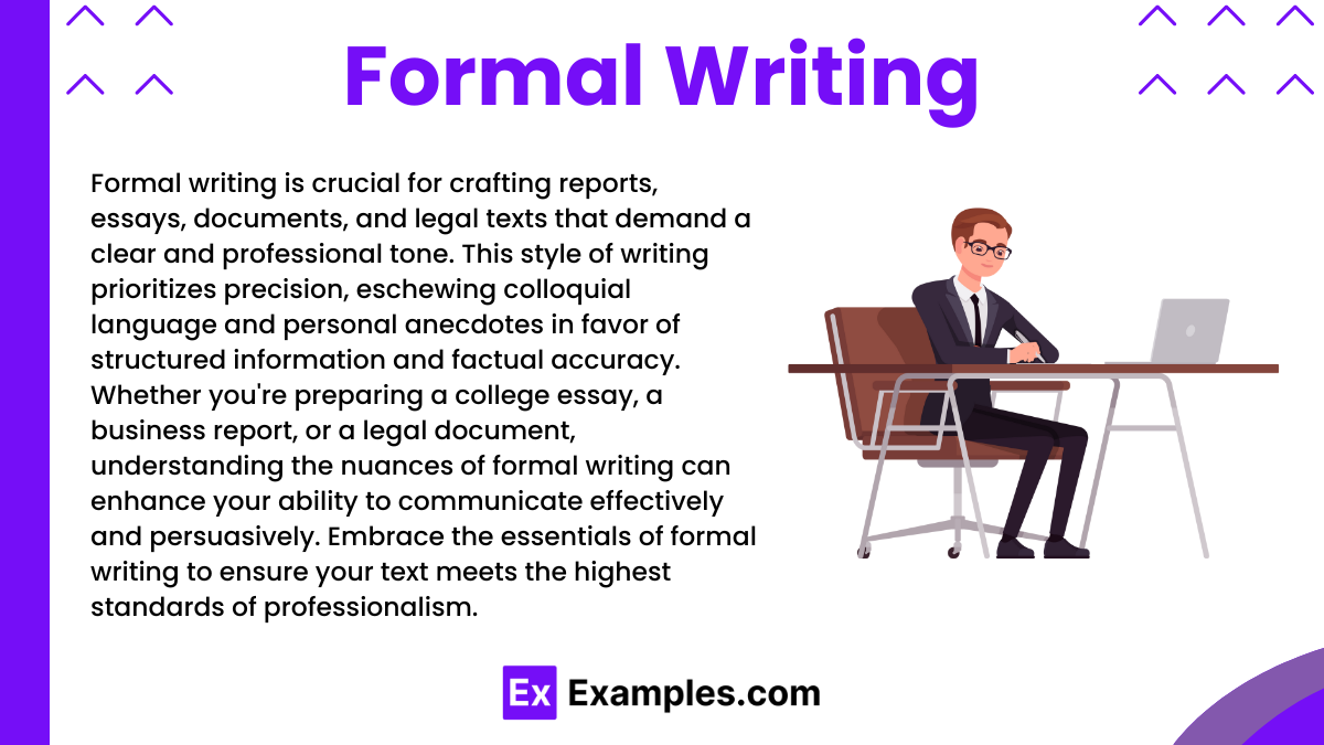 Formal Writing