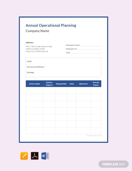 annual operating plan pdf