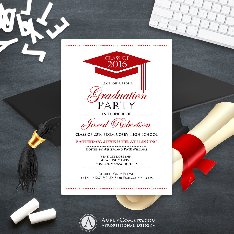 Graduation Announcement 14 Examples Format Pdf Examples