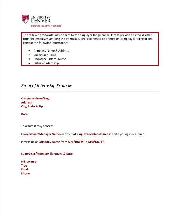 internship verification letter example1