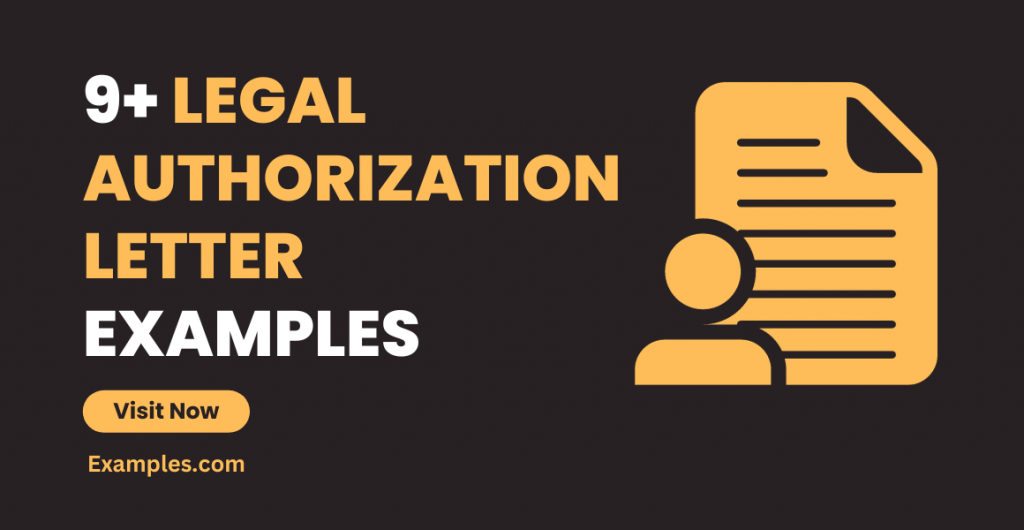 Legal Authorization Letter Examples