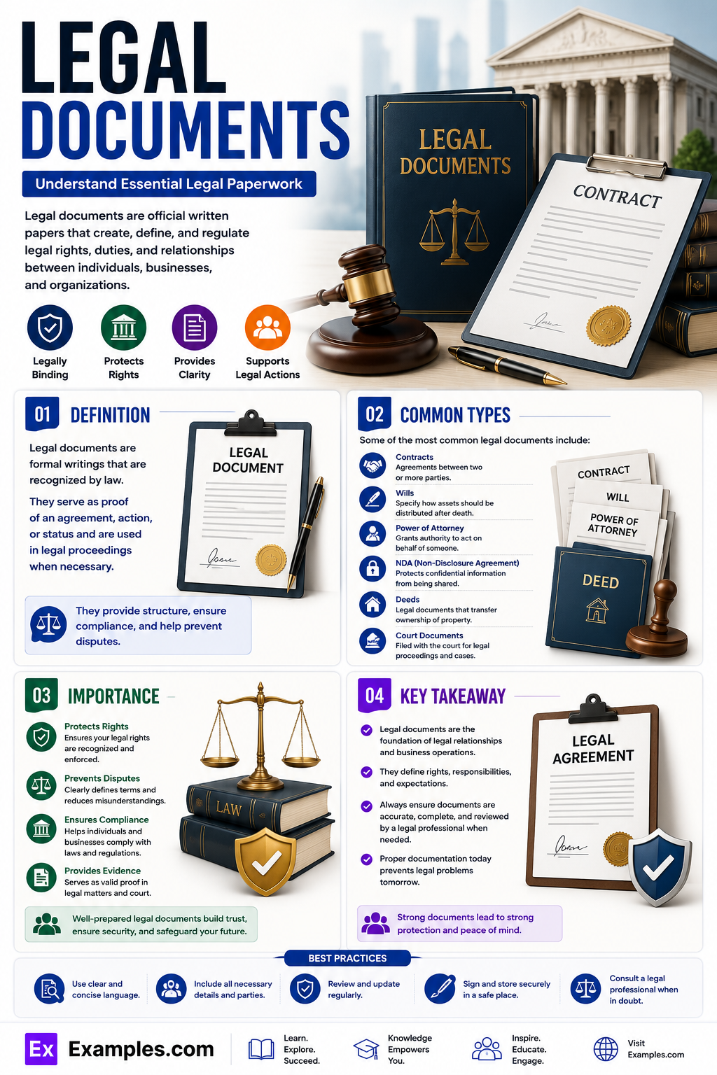 10+ Legal Document Examples to Download