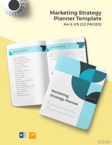 marketing strategy planner template