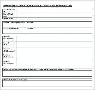 Primary School Operational Plan - 9+ Examples, Format, Pdf | Examples