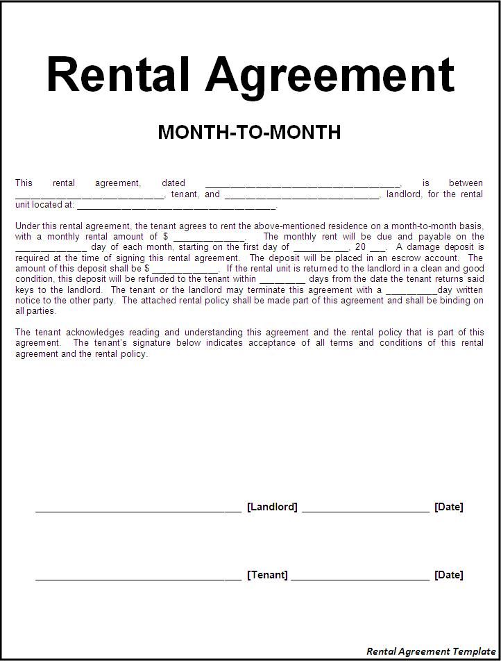 Commercial Tenancy Agreement Examples 11 PDF Word Examples