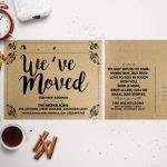 Moving Announcement Card Designs and Examples