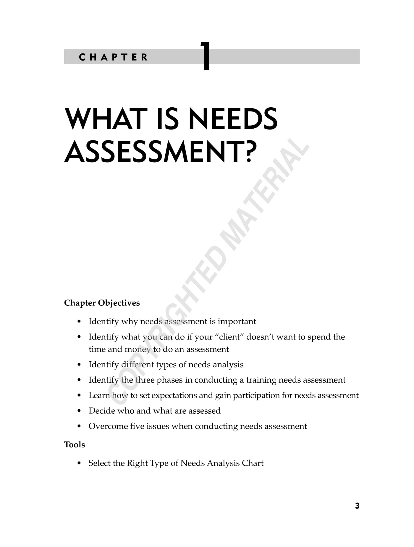 personal statement meets needs for assessment meaning