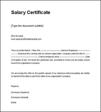 Certificate Of Employment Letter from images.examples.com