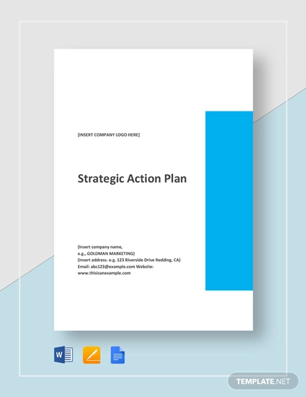 One Page Strategic Action Plan