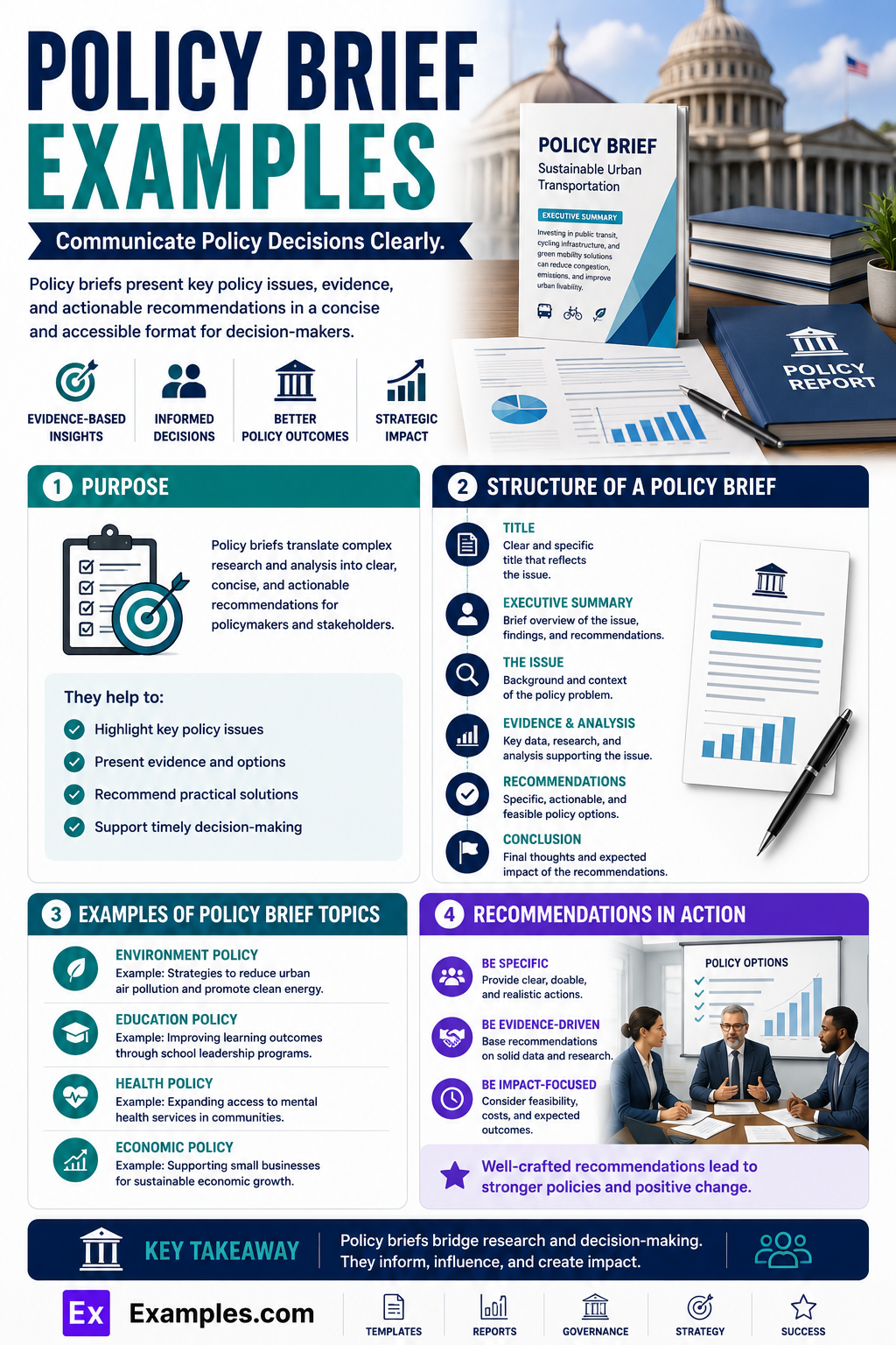 16+ Policy Brief Examples to Download