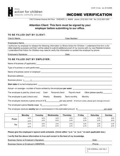 Child Support Income Verification Letter from images.examples.com