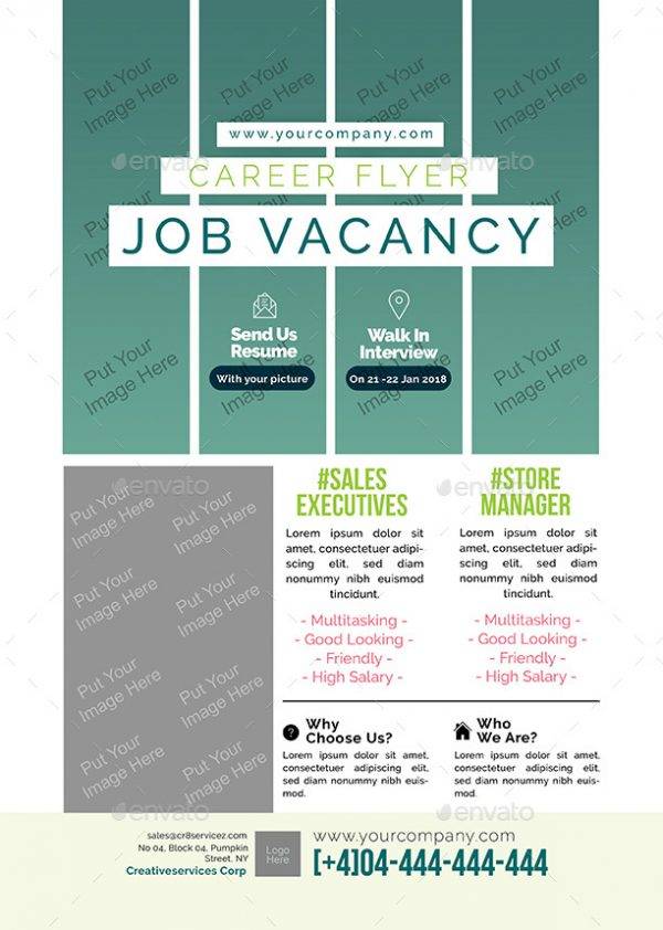 Recruitment Agency Job Announcement Example
