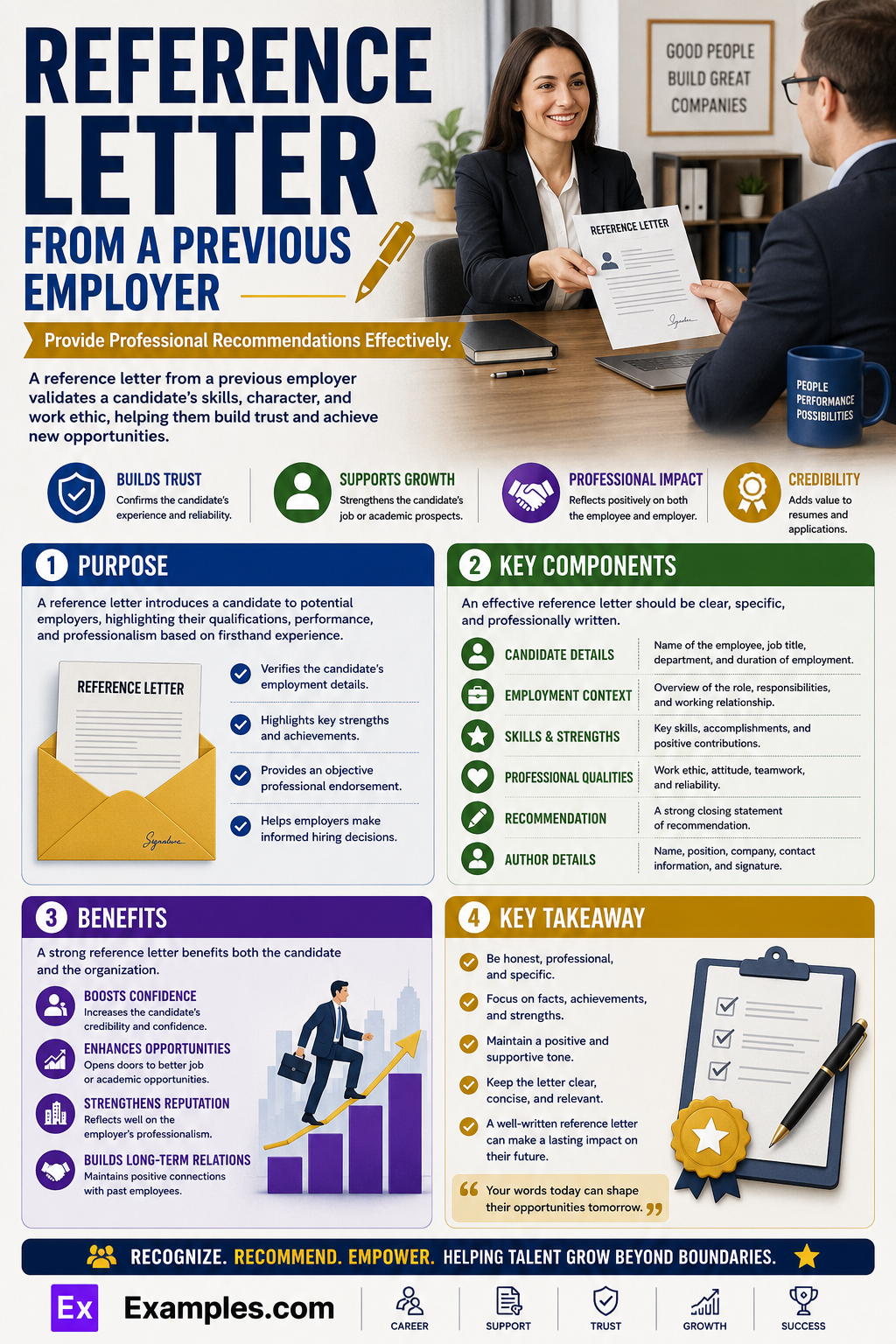 8+ Reference Letter from a Previous Employer Examples to Download