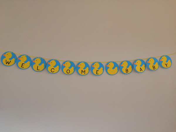 rubber duck welcome banner example1