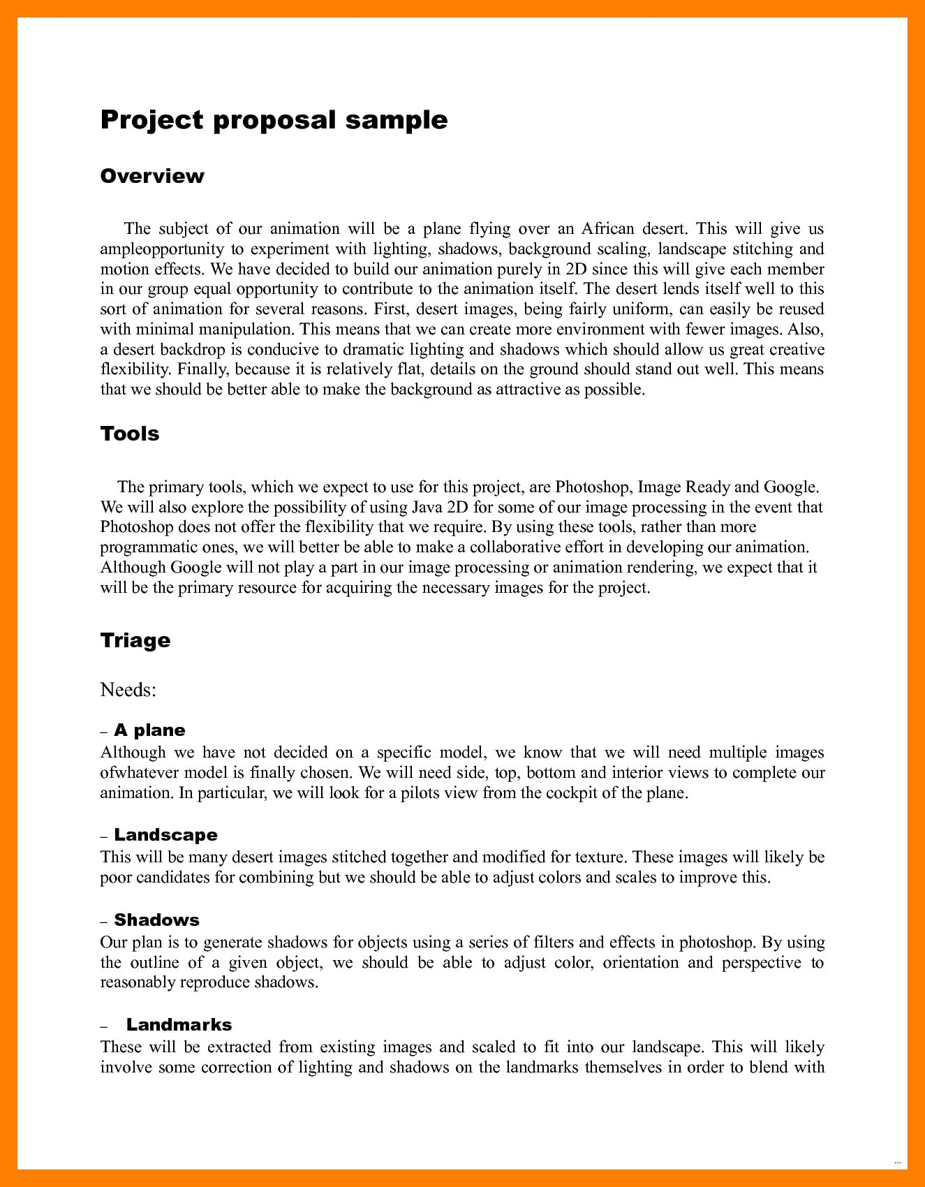 9+ Multimedia Project Proposal Examples - PDF | Examples