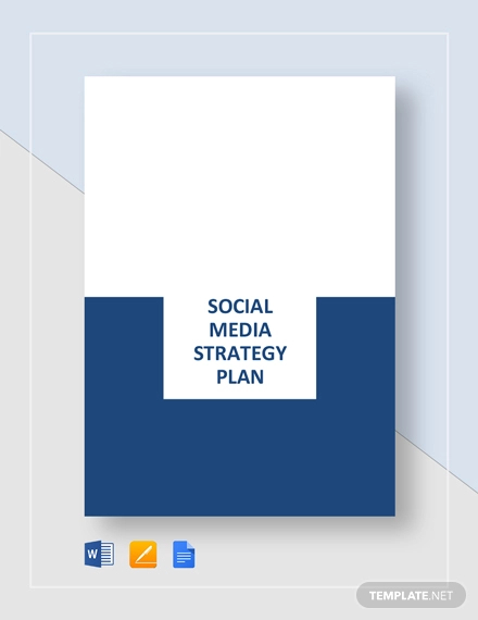 social media strategy plan example