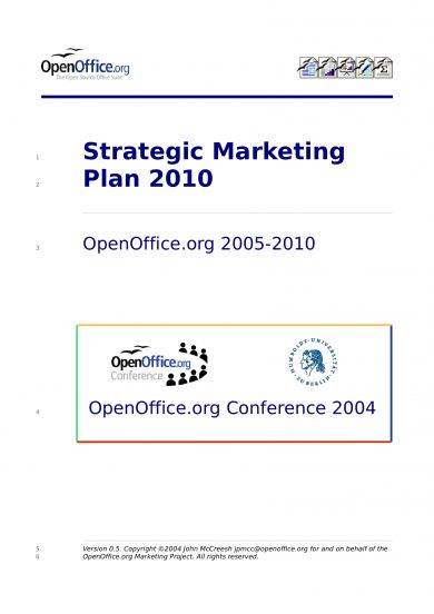strategic marketing plan example